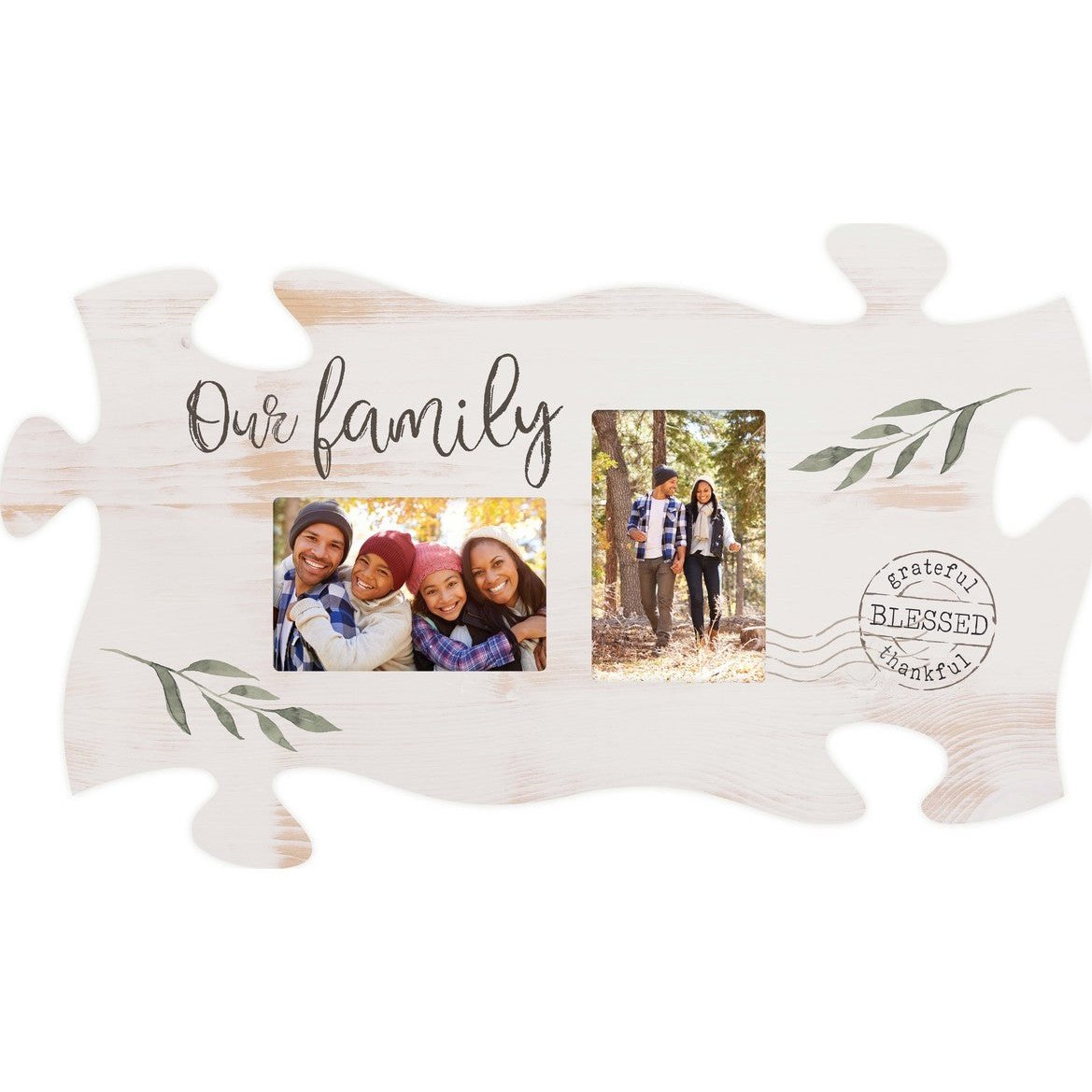 Our Family Puzzle Photo Frame Gift Idea Solagohome SolagoHome